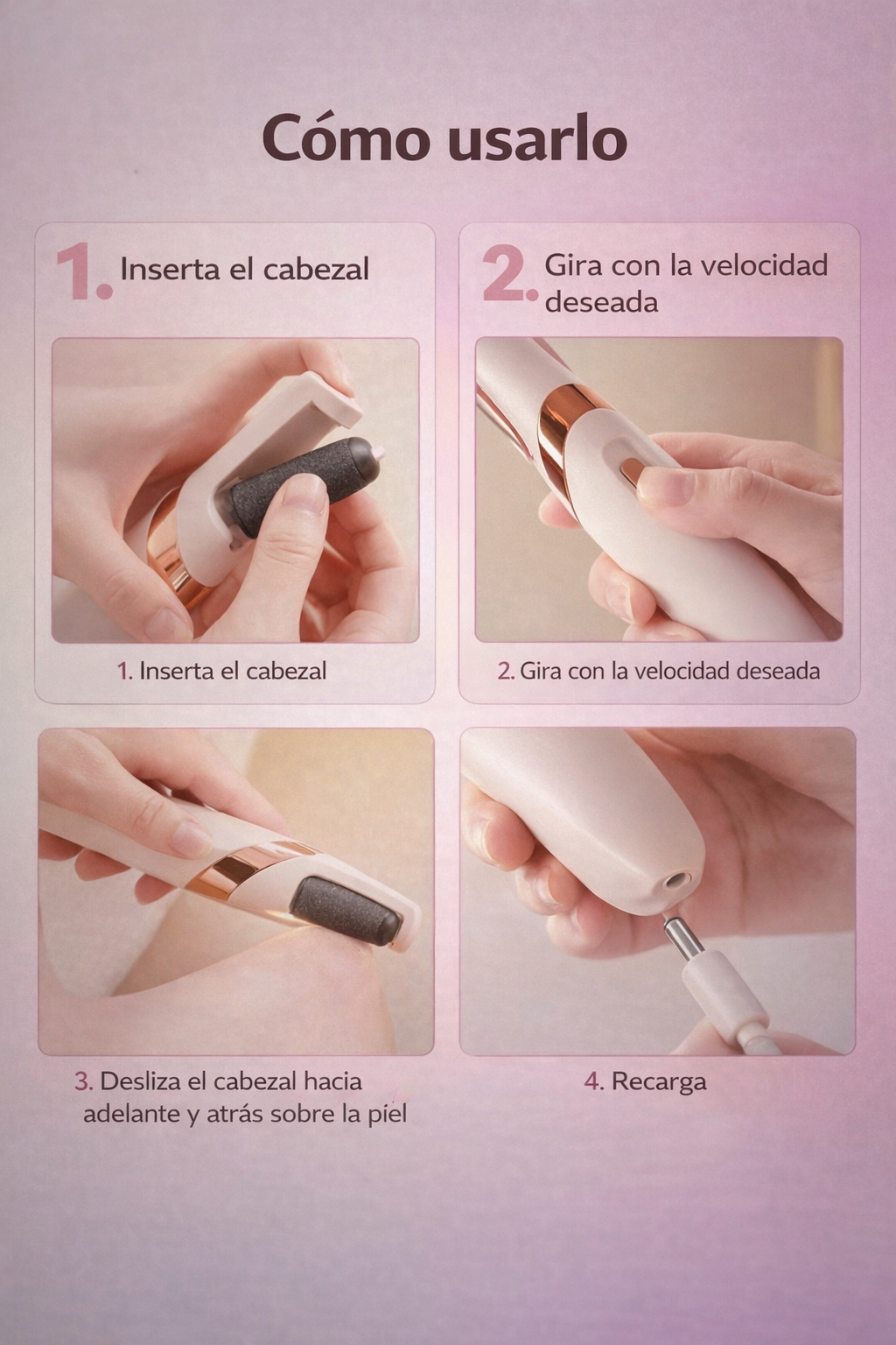 Eliminador de Callos Eléctrico™
