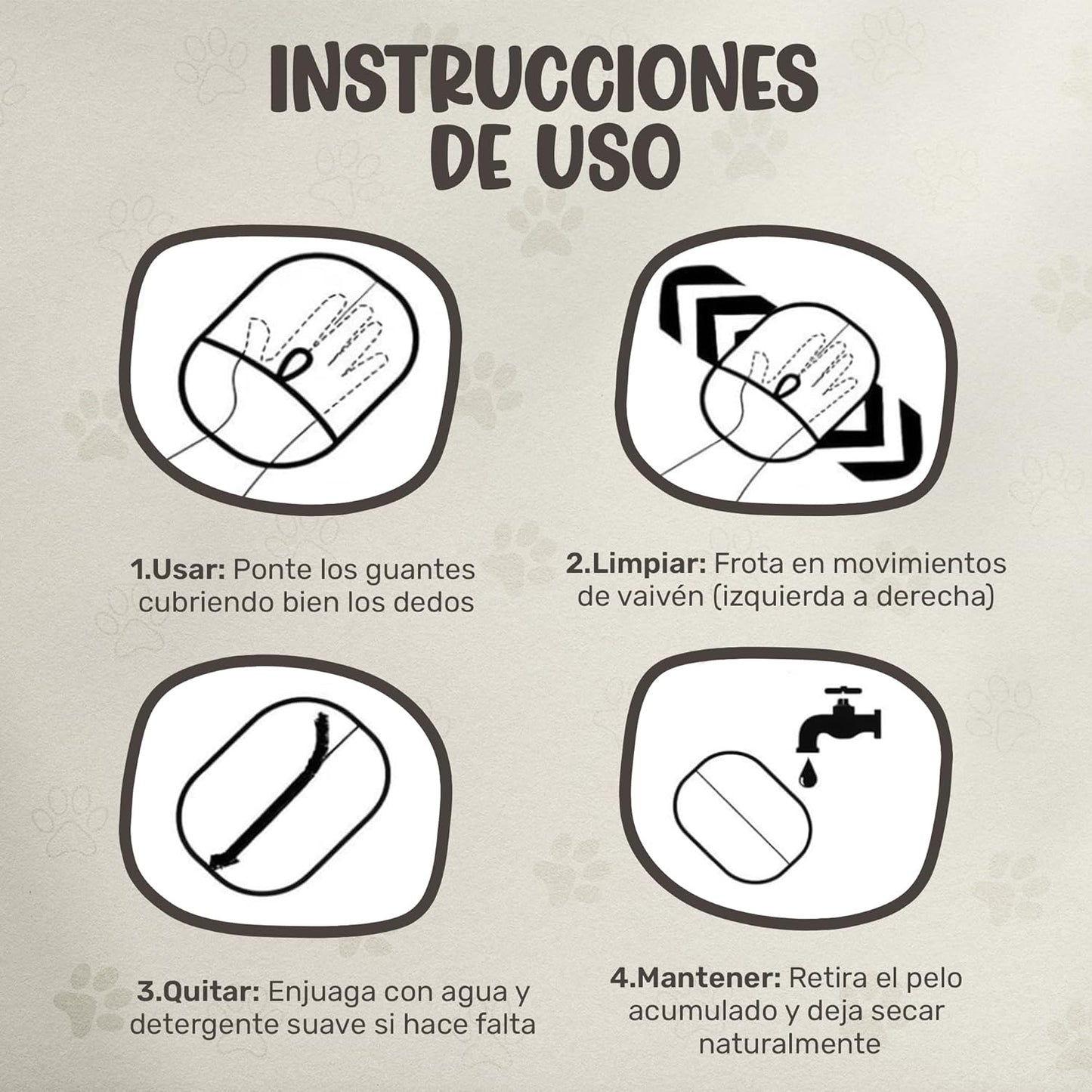 Guante Mágico Quita Pelo